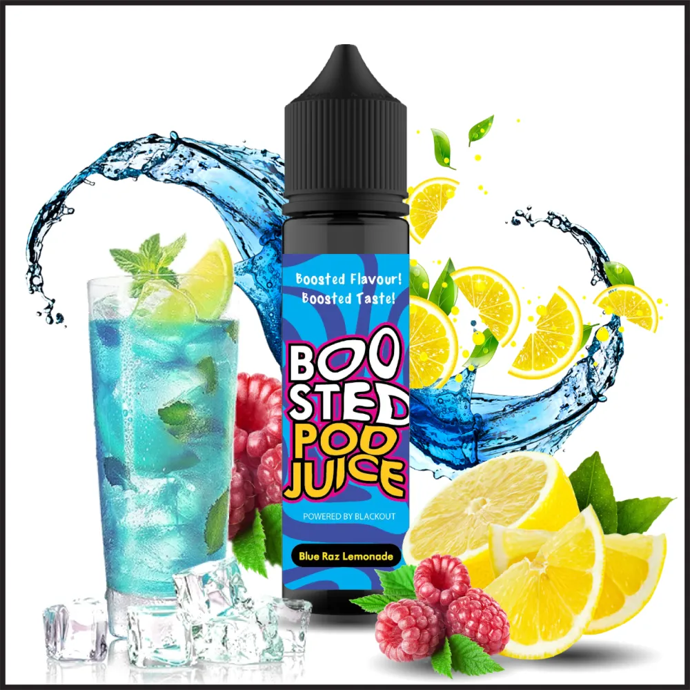 BOOSTED 60ML - Blue Raz Lemonade 